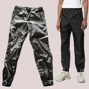 PRADA nylon windbreaker track pants